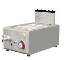 E-RQM-400G বাণিজ্যিক রেস্তোঁরা রান্নাঘর সরঞ্জাম কাউন্টারটপ গ্যাস পাস্তা কুকার