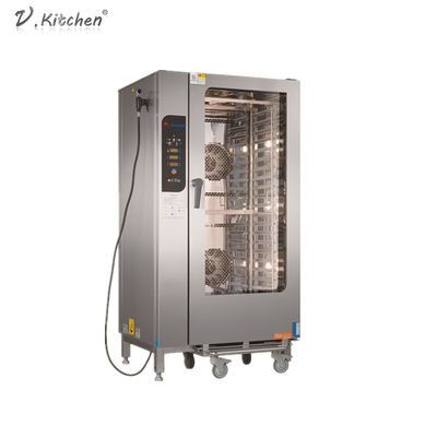 বিদ্যুৎ 6 ট্রে 300 ℃ কম্বি কনভেকশন ওভেন
